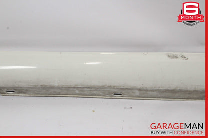 12-14 Mercedes W204 C250 Coupe Sport Left Side Skirt Rocker Moulding Polar White