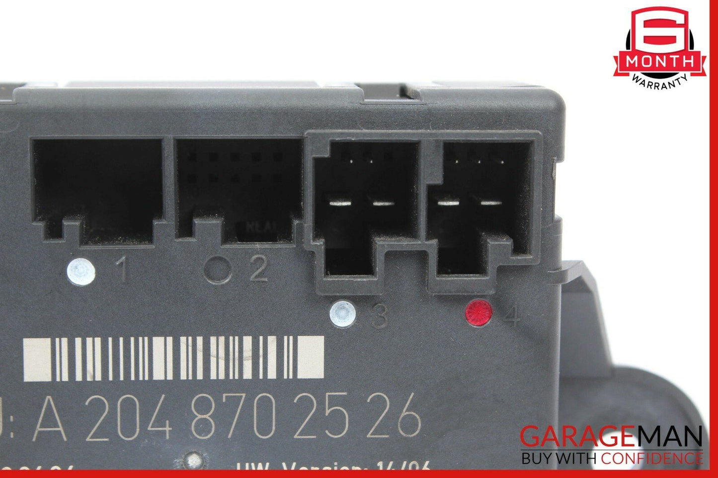 08-14 Mercedes W204 C350 Front Left Side Door Control Module OEM