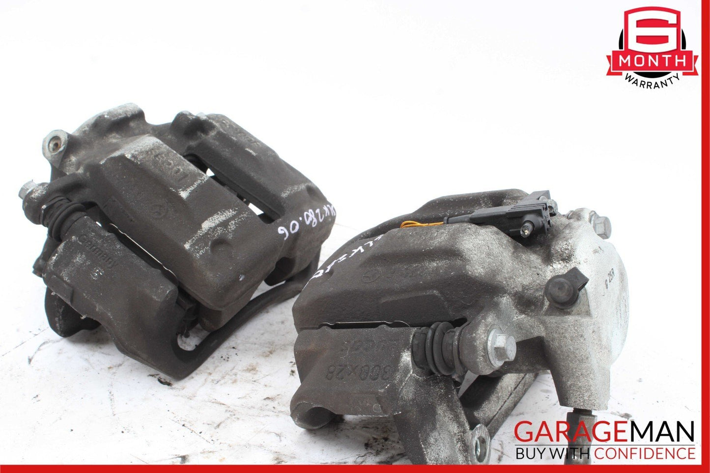 05-11 Mercedes R171 SLK280 Front Right & Left Side Brake Caliper Calipers Set