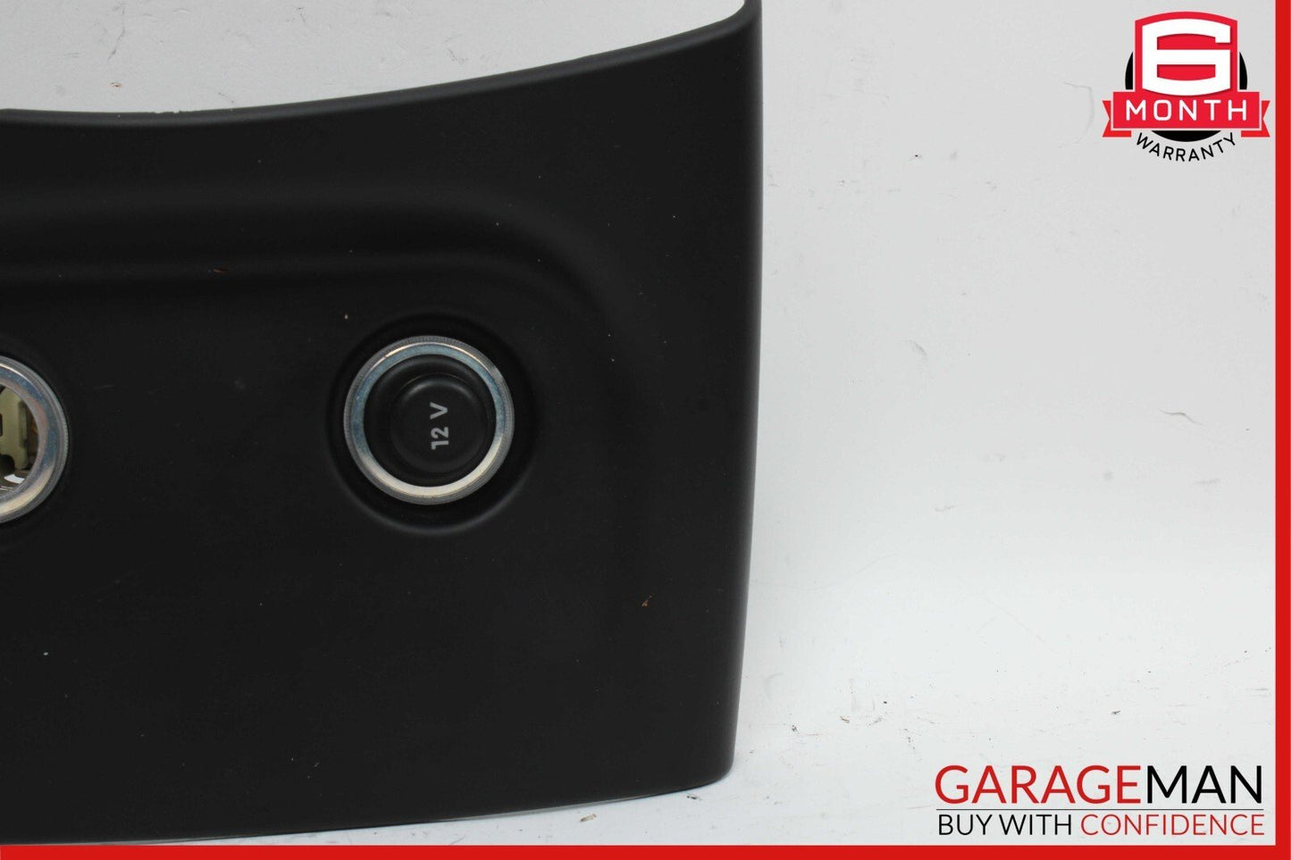11-17 Porsche Cayenne 958 S Rear Interior Power Socket Trim Cover Panel
