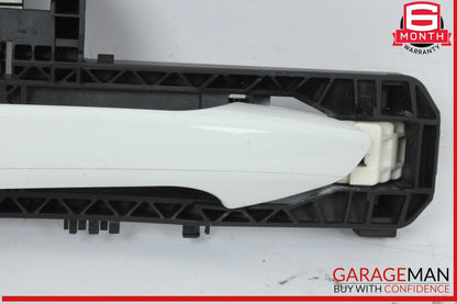 08-15 Mercedes X204 GLK350 Front Left Driver Side Exterior Door Handle White OEM