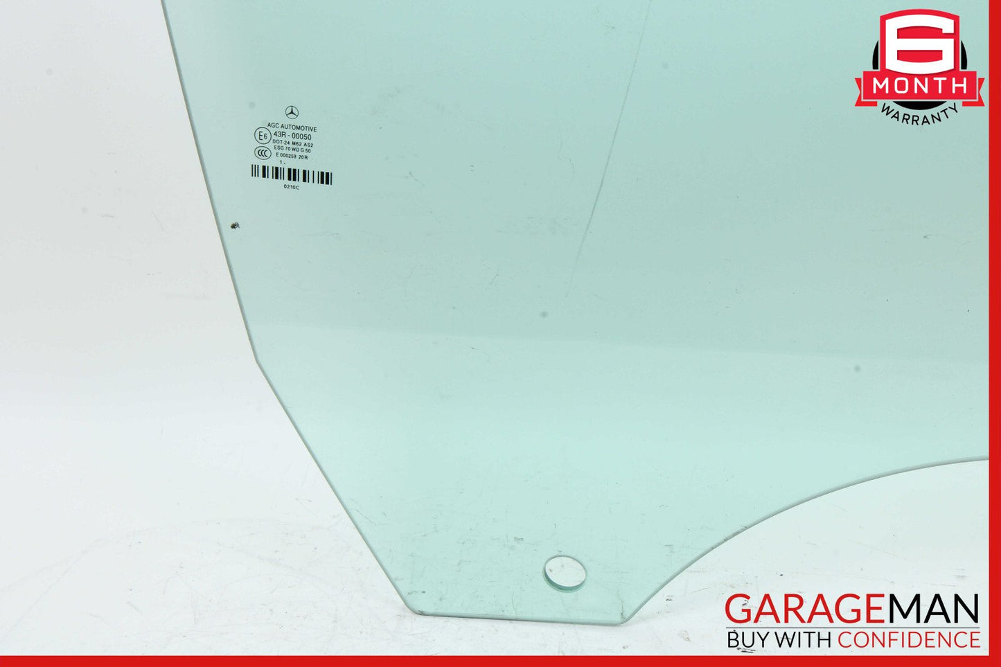 10-13 Mercedes W207 E350 E550 Coupe Front Right Passenger Side Window Glass OEM