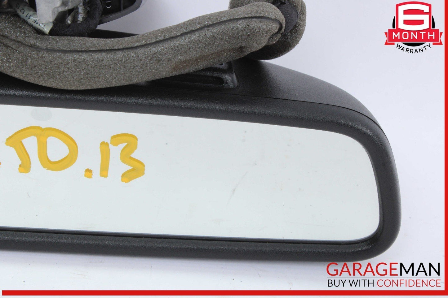 10-16 Mercedes W204 C250 E400 Interior Rear View Mirror Black 2048104217 OEM