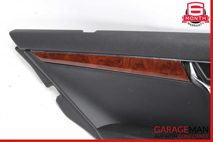 08-14 Mercedes W204 C300 Sedan Rear Left Side Interior Door Panel Cover OEM
