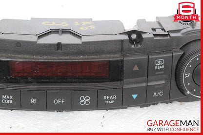 06-11 Mercedes W219 CLS550 CLS63 AMG A/C AC Heater Climate Control Unit OEM