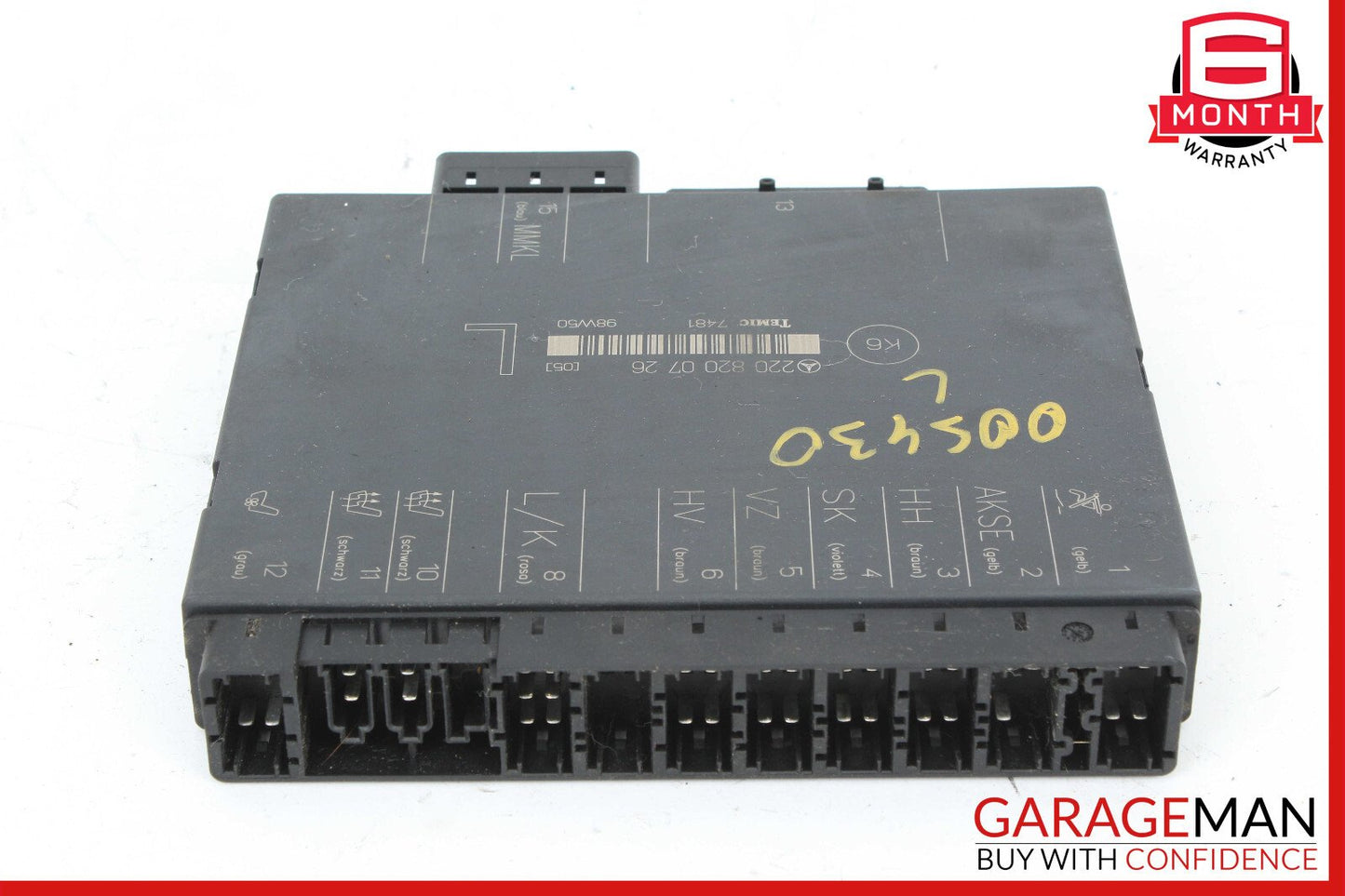 00-06 Mercedes W220 S430 S55 AMG Front Left Side Seat Control Module Unit OEM