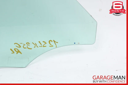 12-20 Mercedes R172 SLK350 SLK250 Rear Left Side Quarter Window Glass OEM