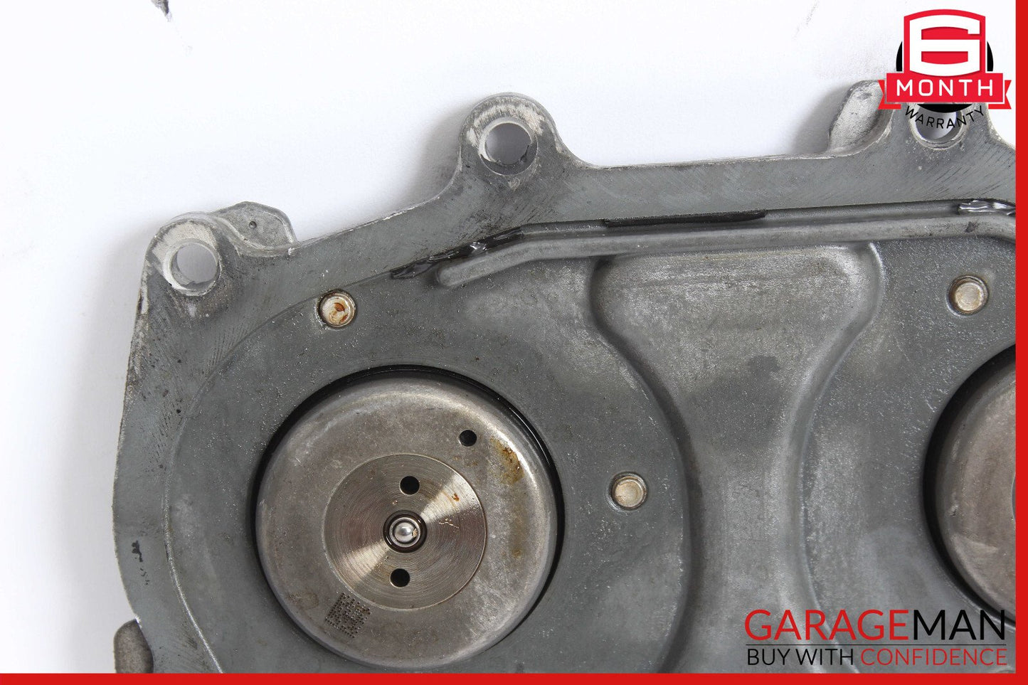 12-18 Mercedes X166 GL450 Front Right / Left Engine Timing Chain Cover Plate