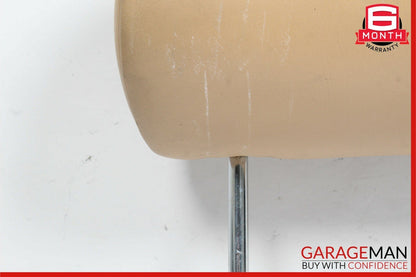 79-91 Mercedes W126 420SEL Front Left / Right Side Seat Headrest Head Rest Brown