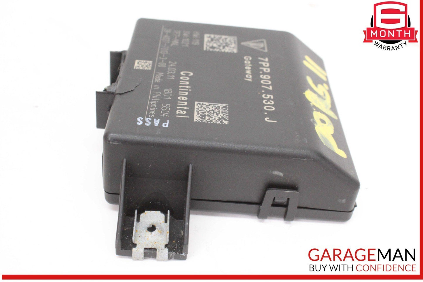 11-14 Porsche Cayenne 958 Central Gateway Control Module Unit 7PP907530J OEM