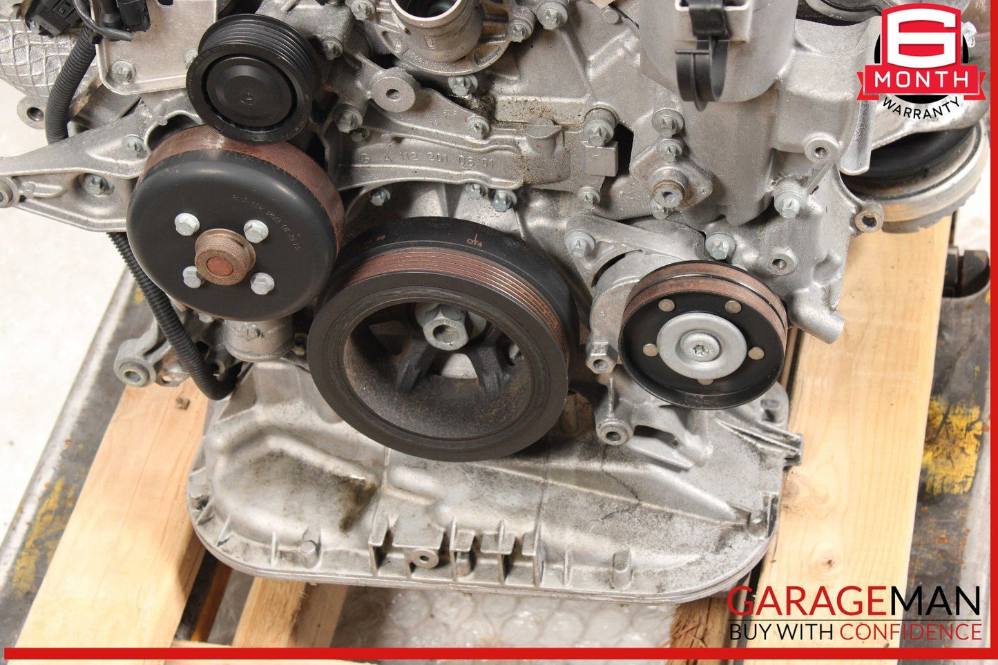 98-02 Mercedes W210 E320 3.2L V6 Engine Motor Block Assembly 145k