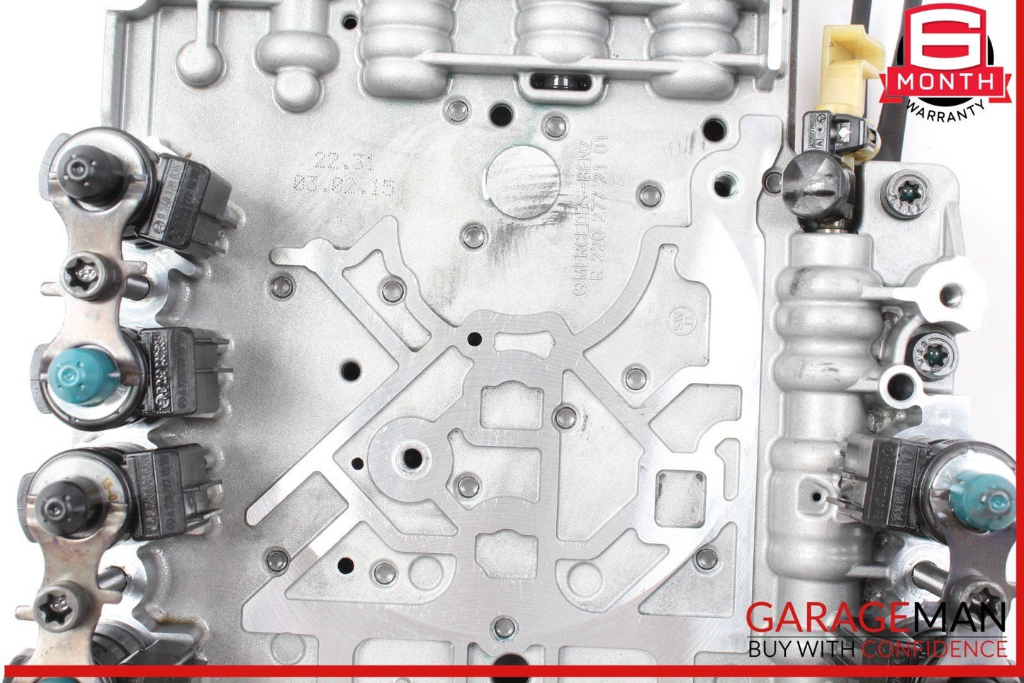 Mercedes S550 ML350 CLK500 7G Tronic Transmission Valve Body TCM 2202772101 OEM