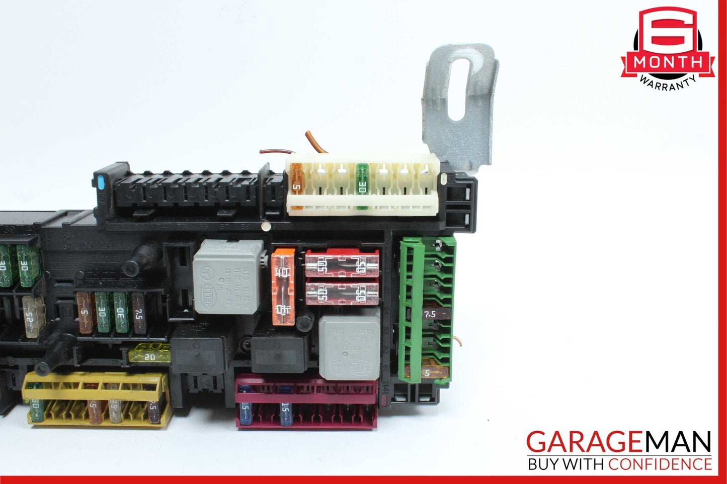 12-14 Mercedes W204 C250 C350 C63 AMG Rear SAM Fuse Box Relay Module Assembly