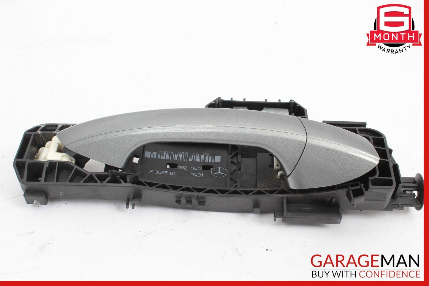 08-14 Mercedes W204 C250 GLK350 Rear Right Side Exterior Door Handle Silver OEM