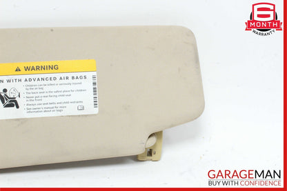08-14 Mercedes W204 C300 Front Right Side Sun Visor Sunvisor Shade Cover OEM