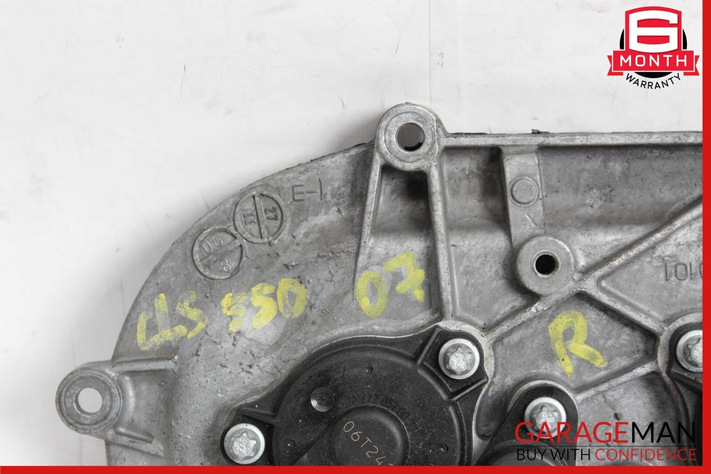 Mercedes R171 SLK300 C300 E350 Right Side Engine Timing Chain Cover Plate