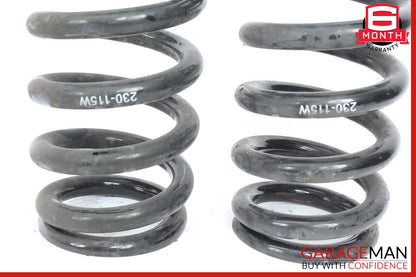 08-14 Mercedes W204 C250 C300 C350 Rear Shock Strut Coil Spring Set of 2 OEM