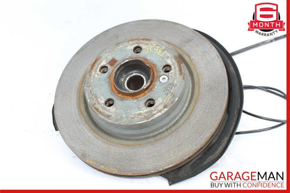 08-15 Mercedes W212 E350 Rear Left Side Spindle Knuckle Hub Bearing Brake Rotor