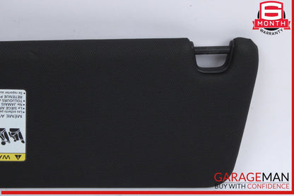 16-18 Audi A7 A6 Front Right Side Sun Visor Sunvisor Black 4G0857552N OEM