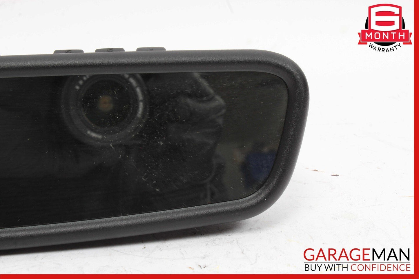12-18 BMW F30 320i 528i Front Top Upper Rear View Mirror Homelink Assembly Black