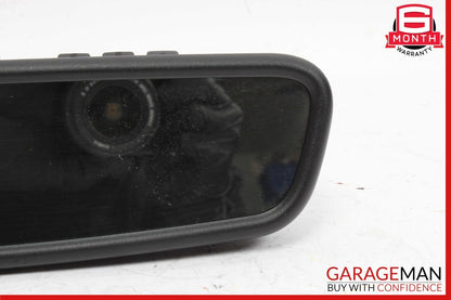 12-18 BMW F30 320i 528i Front Top Upper Rear View Mirror Homelink Assembly Black