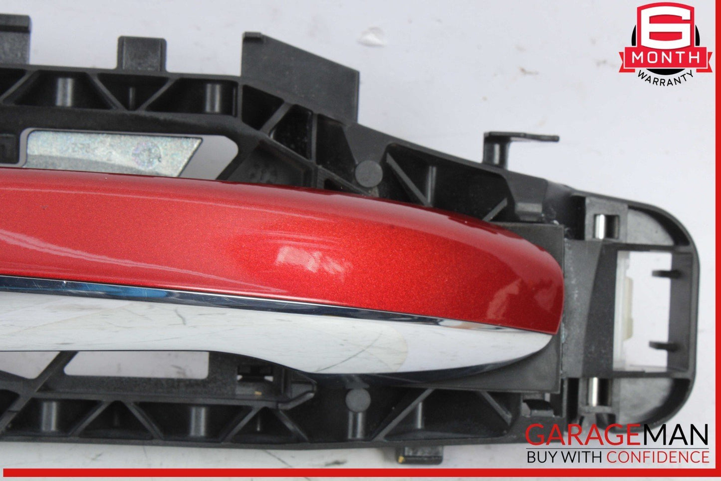 15-20 Mercedes W205 C300 Front Left Driver Side Exterior Door Handle Red OEM