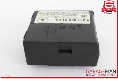 00-12 Mercedes R230 SL500 C230 S430 E320 Anti Theft Alarm Module 2118209126 OEM