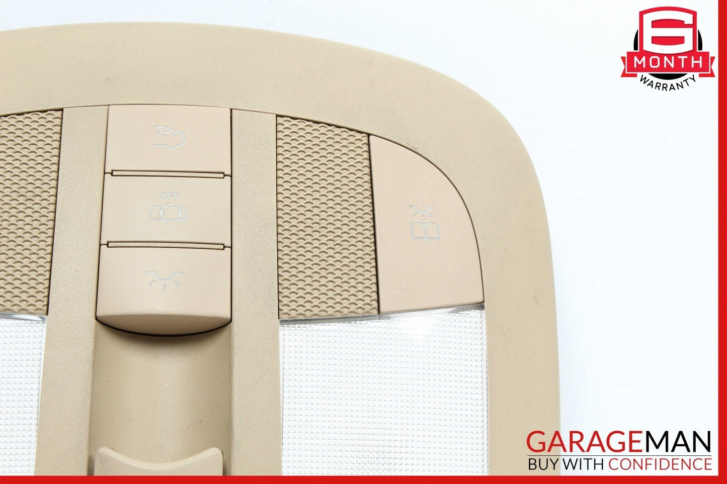 07-13 Mercedes W251 R350 R550 R320 Front Overhead Dome Light Lamp Beige OEM