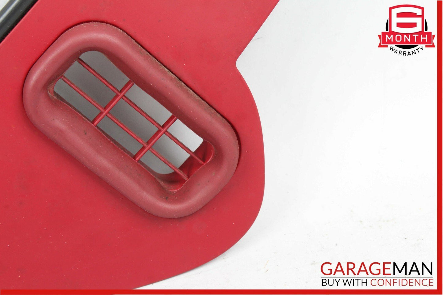 14-18 Maserati Quattroporte Front Left Dashboard Dash End Cover Trim Panel Red