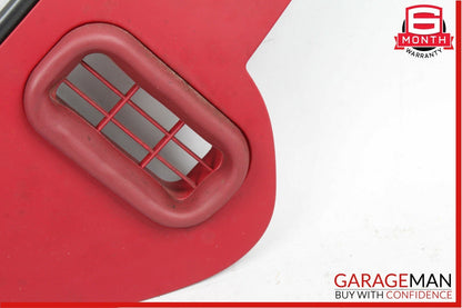 14-18 Maserati Quattroporte Front Left Dashboard Dash End Cover Trim Panel Red