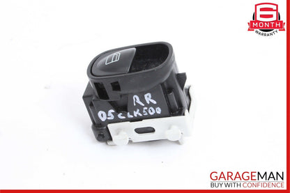 03-09 Mercedes W209 CLK500 Rear Right Passenger Window Switch Control Button