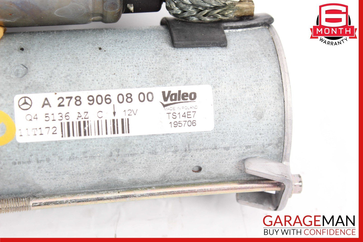 12-17 Mercedes S550 E550 CL550 4.7L Engine Starter Motor 2789060800
