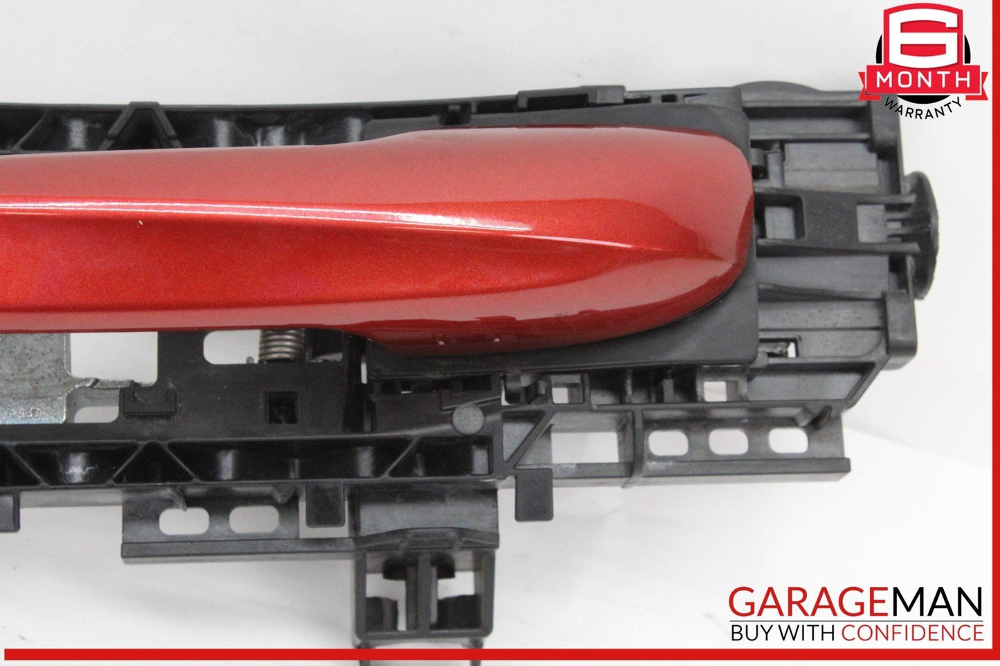 15-20 Mercedes W205 C300 Rear Left Driver Side Exterior Door Handle Red OEM