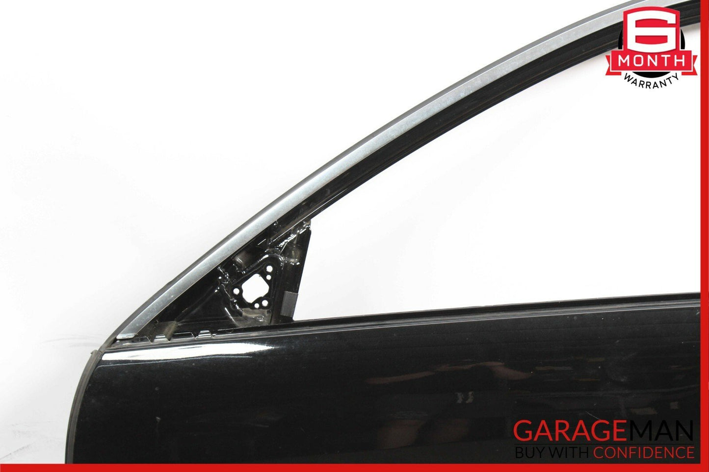07-13 Mercedes W221 S550 Front Left Driver Side Exterior Door Shell Panel Black