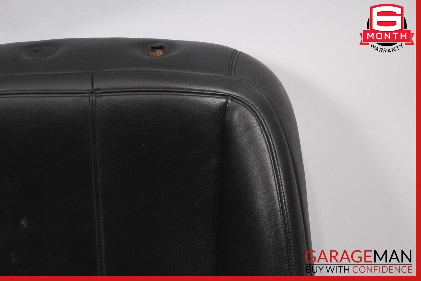 07-09 Mercedes W221 S550 Front Right Passenger Upper Seat Cushion Cover Black