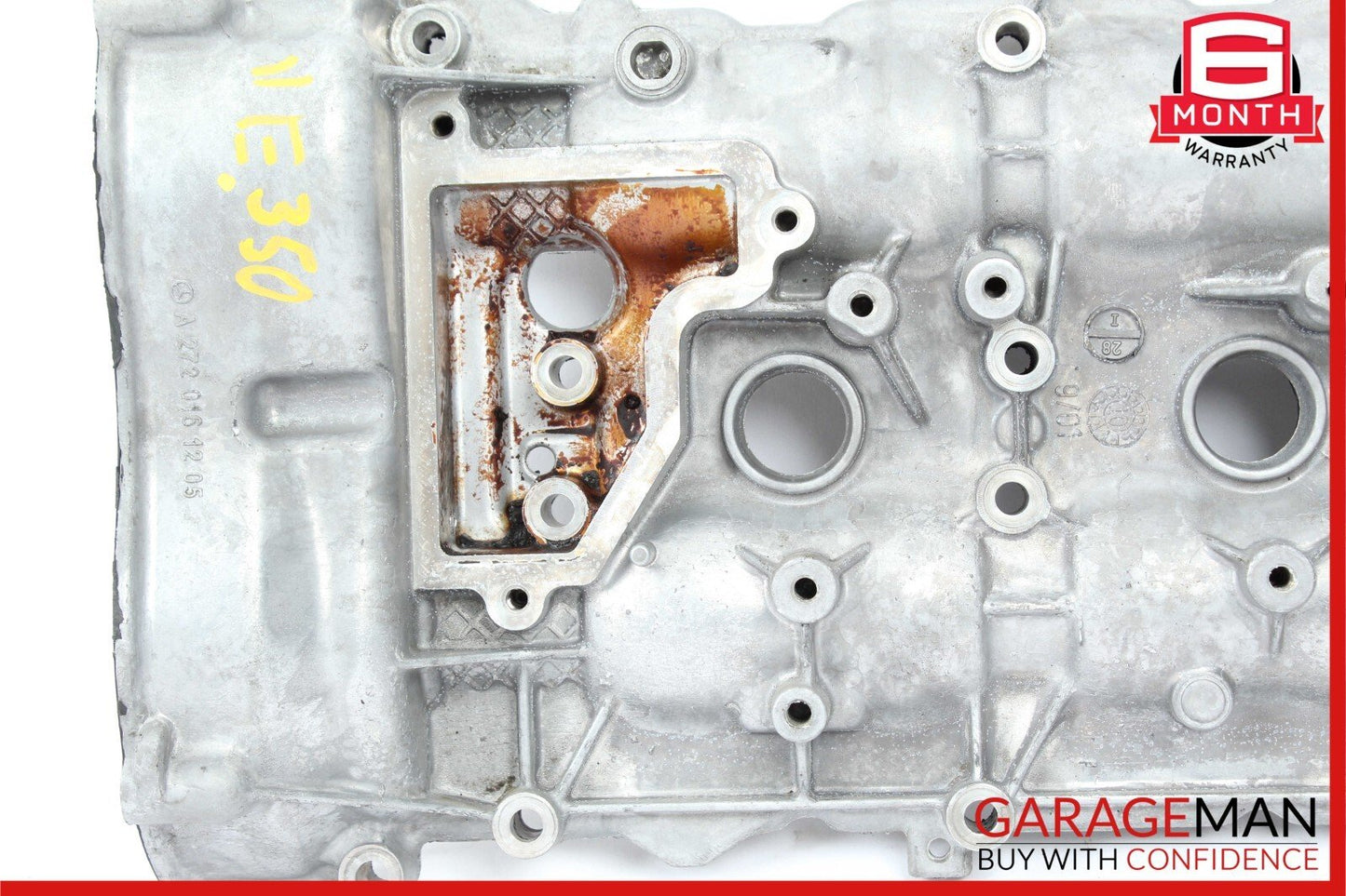 05-13 Mercedes W212 E350 GLK350 CLK350 Engine Cylinder Head Cover Left Side OEM