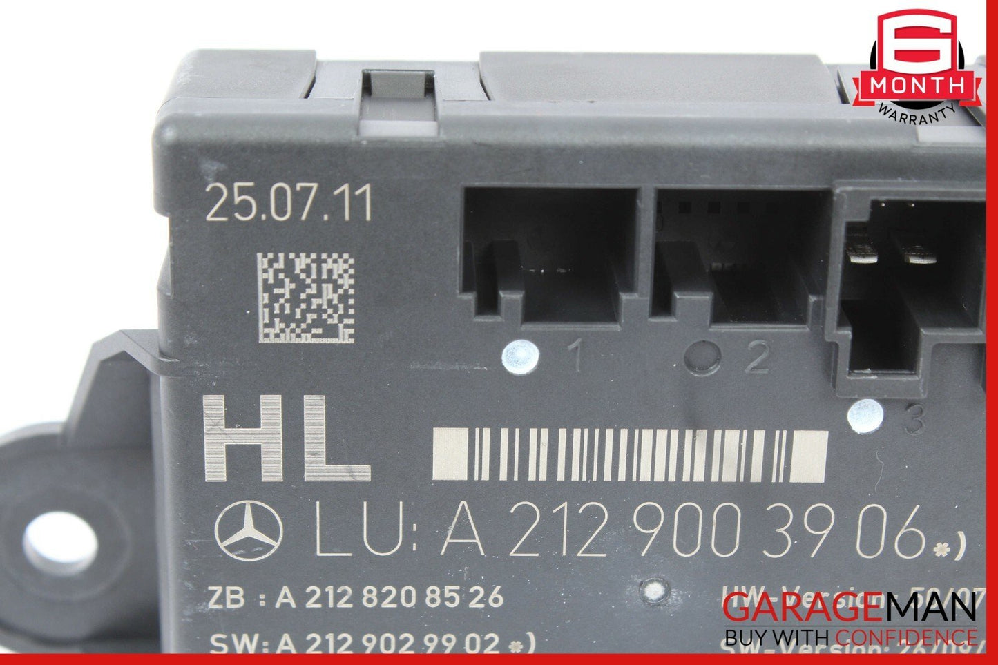 08-14 Mercedes W204 C250 C300 C350 Rear Left Side Door Control Module Unit