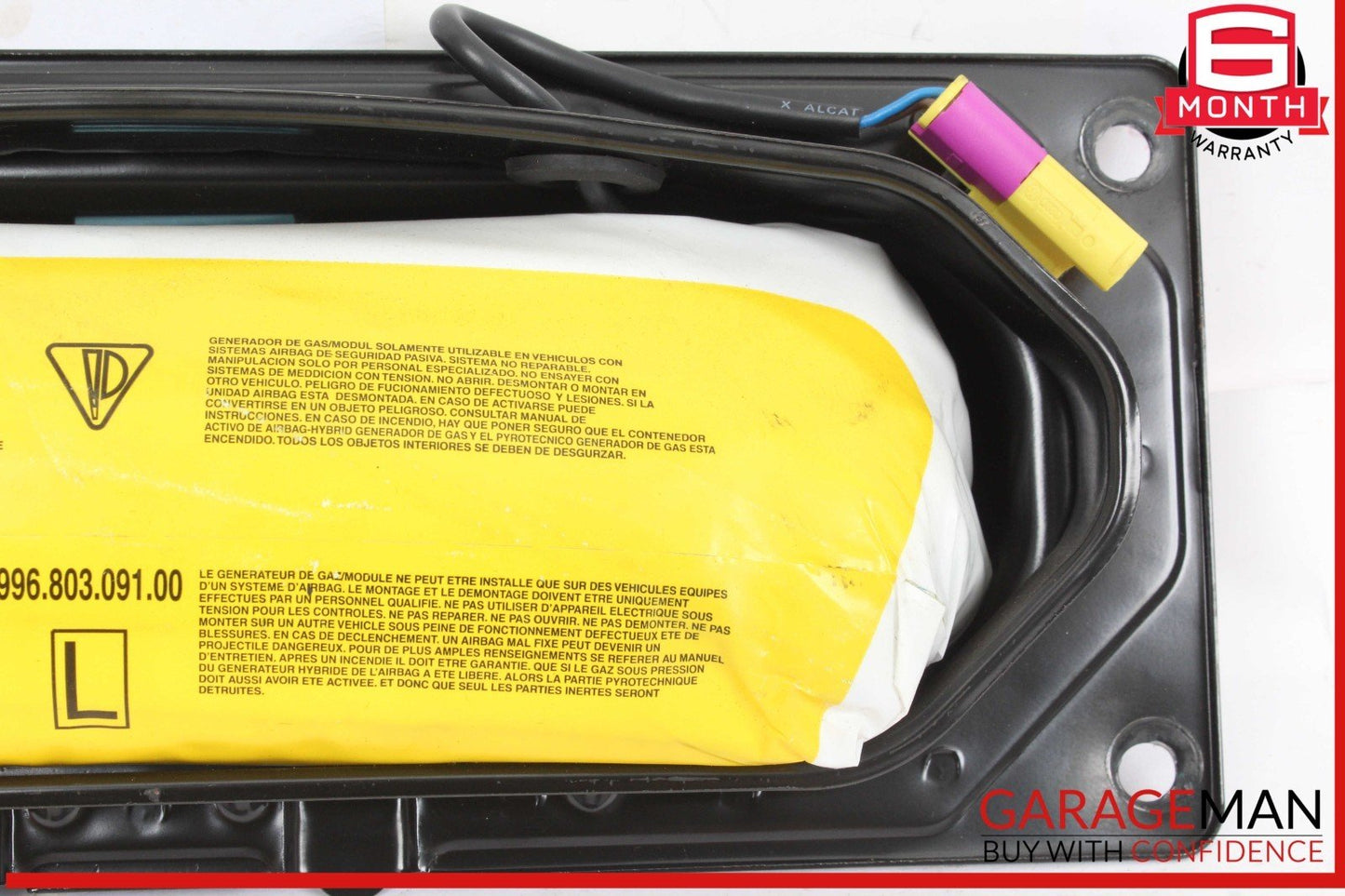 97-04 Porsche Boxster 986 Carrera 996 911 Front Left Side Door Airbag Air Bag