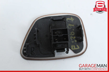 96-99 Mercedes W210 E300 Rear Right Passenger Side Window Switch Trim Cover Wood