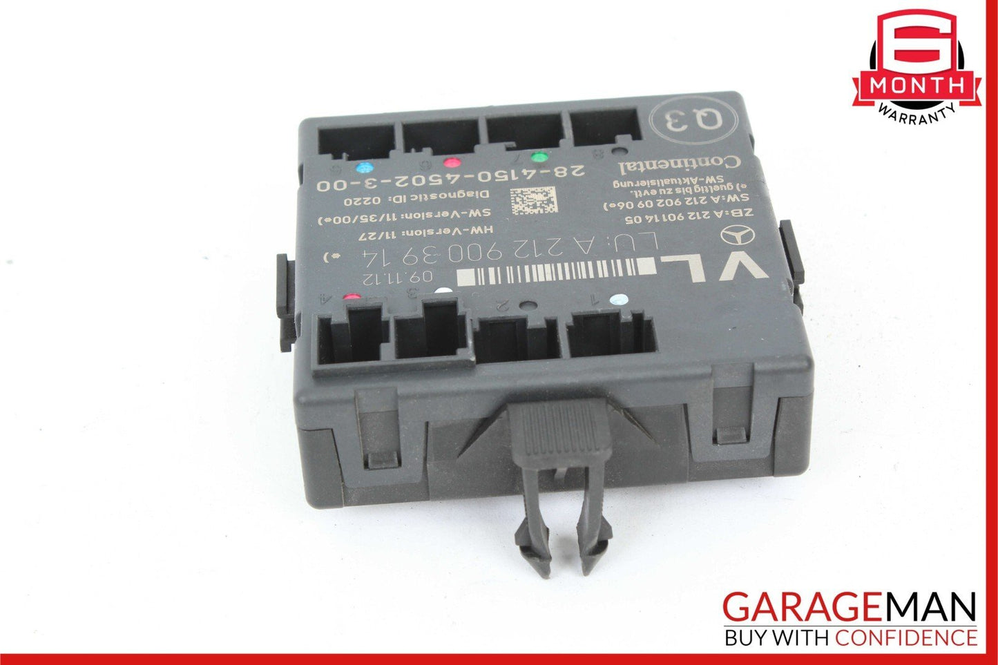 08-18 Mercedes E400 C250 E350 Front Left Side Door Controller Module Unit