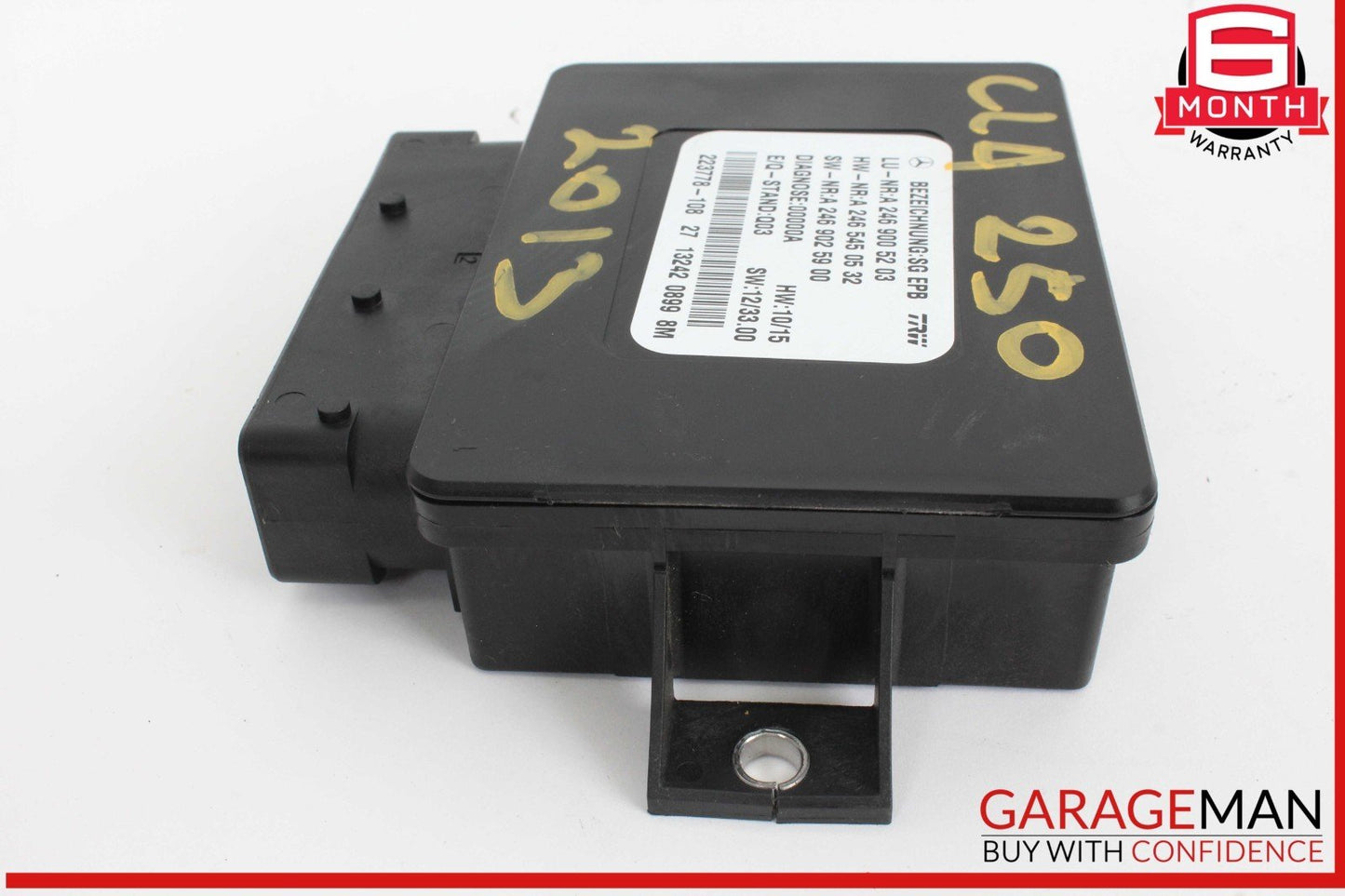 14-18 Mercedes W117 CLA250 Parking Brake Electronic Computer Control Module Unit