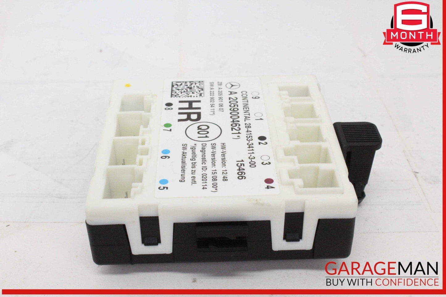 16-19 Mercedes W205 C300 C350e Rear Right Passenger Side Door Control Module OEM