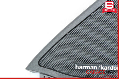10-16 Mercedes W212 E500 Front Right Side Door Panel Tweeter Speaker Cover Black