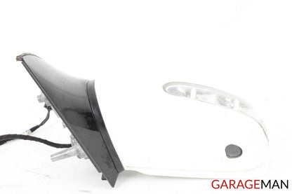 06-10 MERCEDES W251 R350 FRONT LEFT SIDE MIRROR DOOR REAR VIEW WHITE OEM