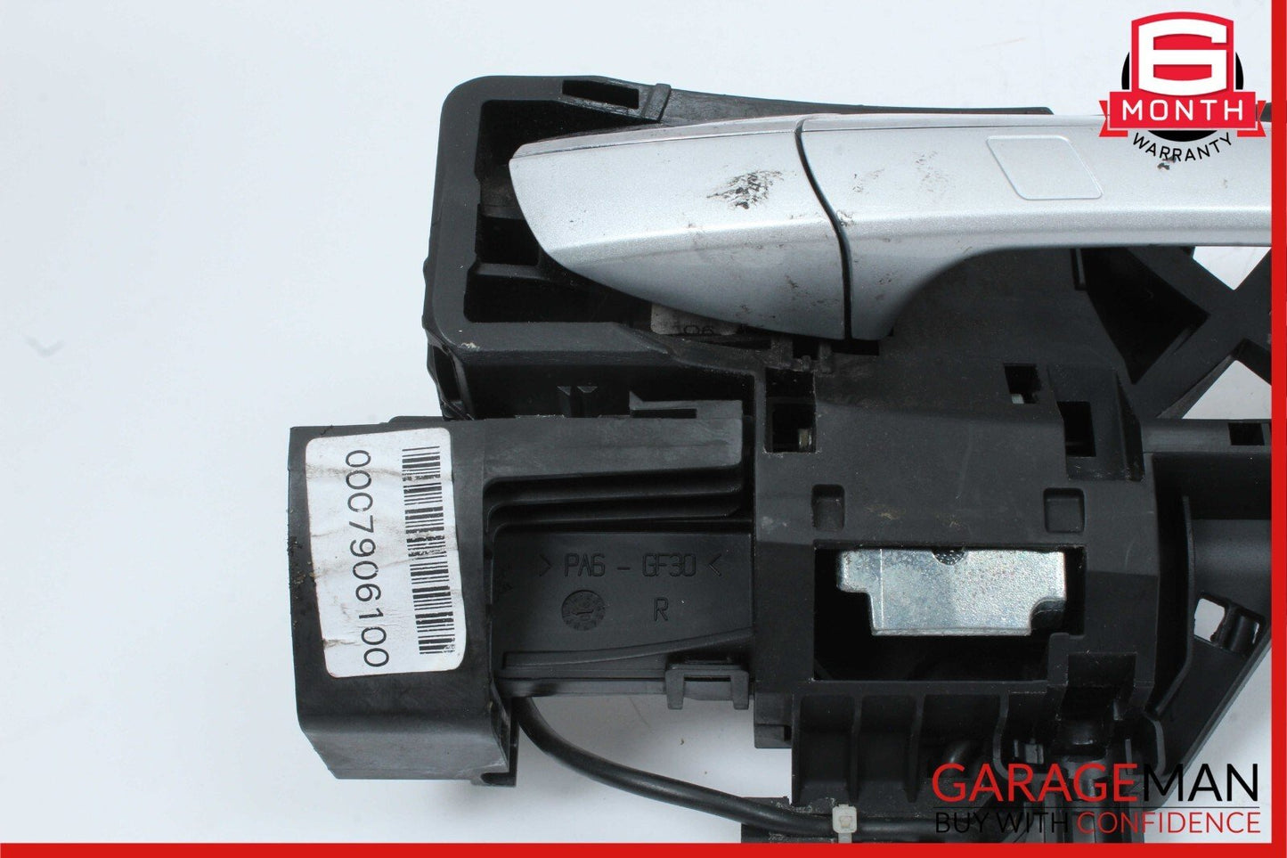 07-14 Mercedes W216 CL550 Front Right Exterior Door Handle Keyless Go Silver