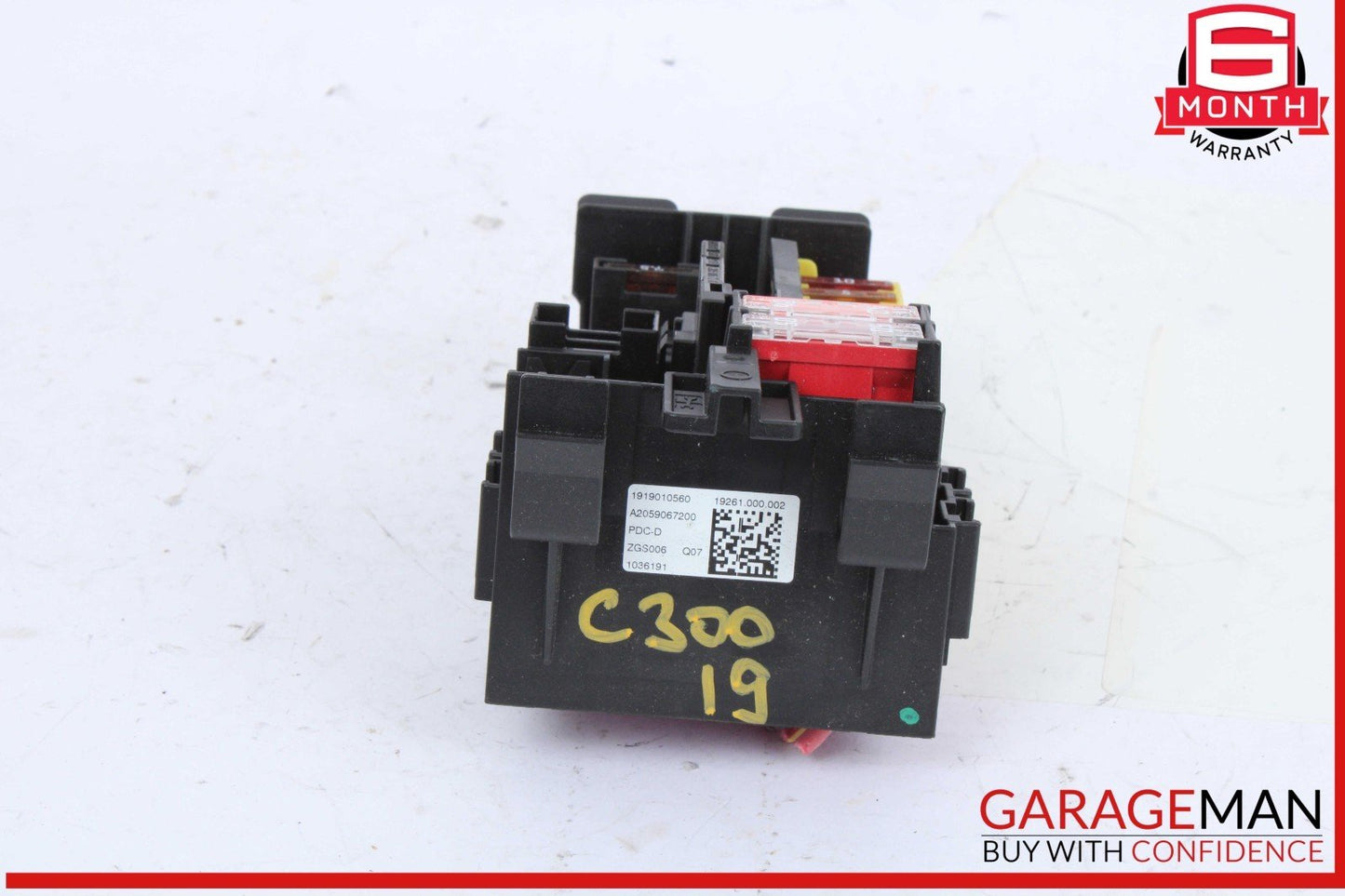 15-23 Mercedes W205 C300 C43 AMG C350e Relay Fuse Box Unit 2059067200 OEM