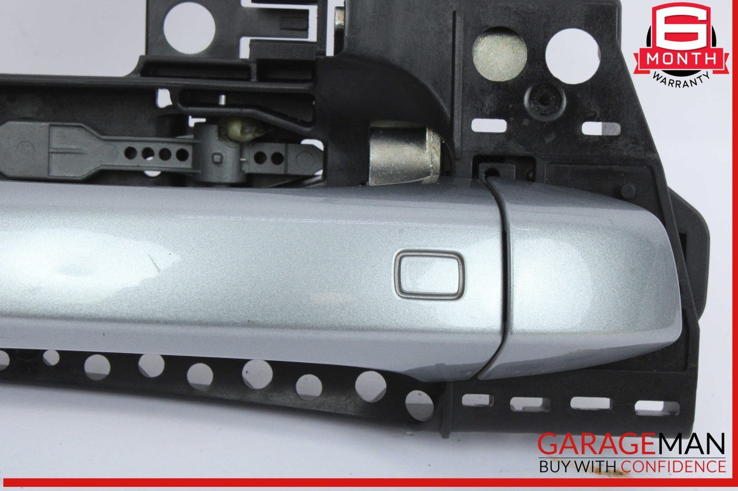 12-18 Audi A6 A7 Right Passenger Side Exterior Door Handle Gray 4H0837886 OEM