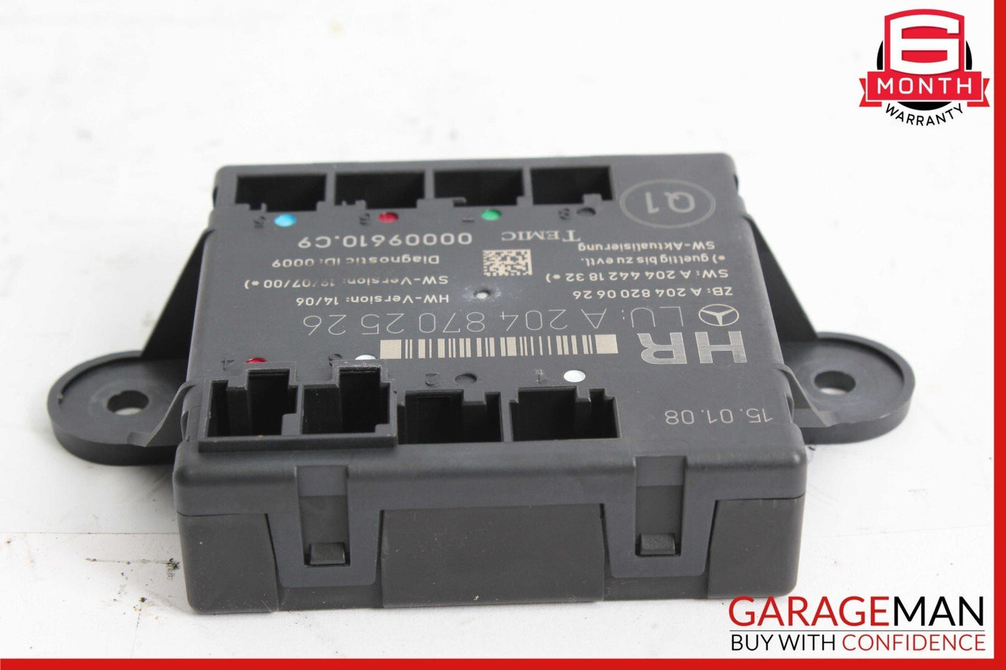 08-18 Mercedes W204 C300 GLK350 C250 Rear Right Side Door Control Module OEM