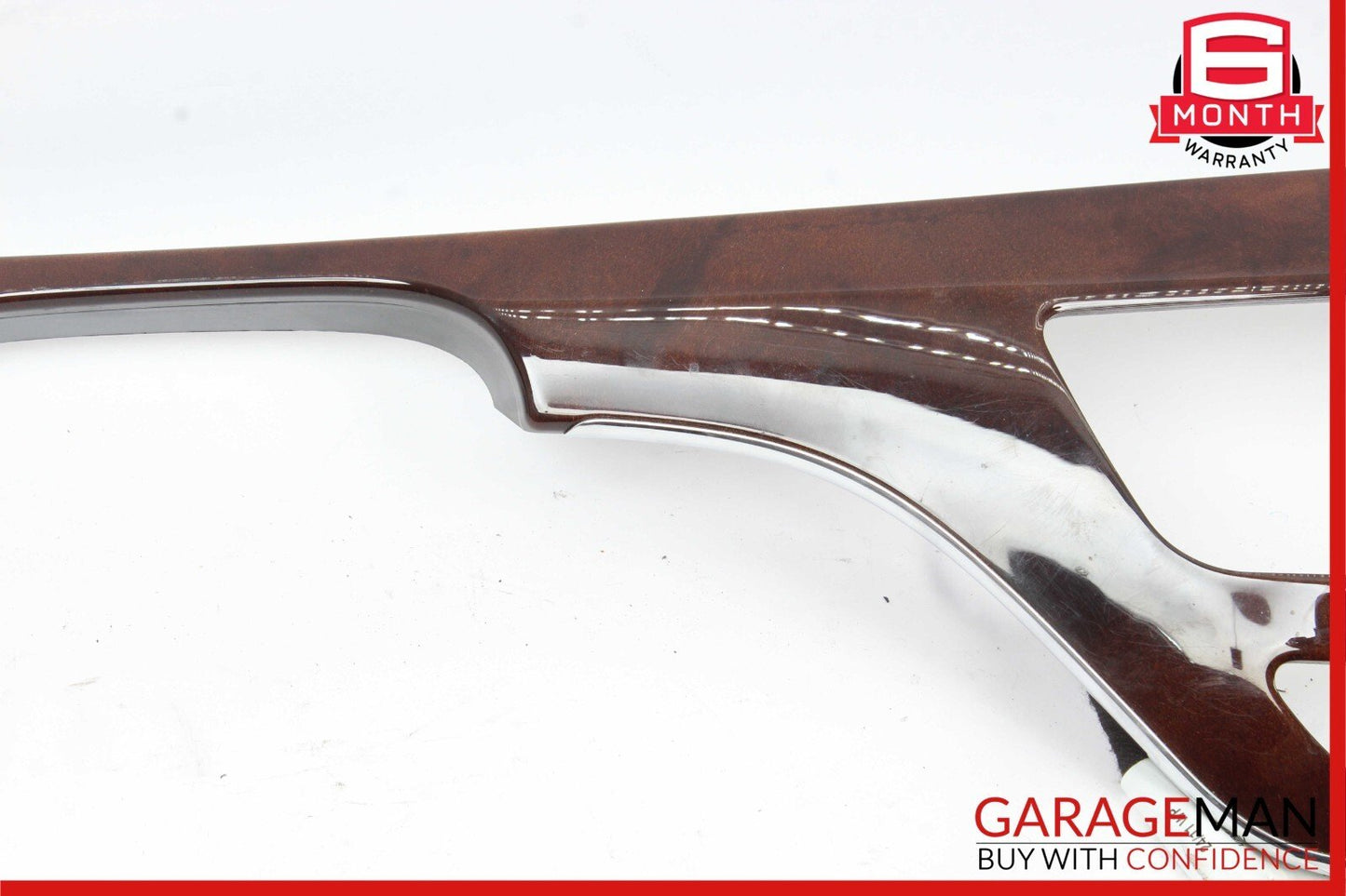 10-13 Mercedes W221 S400 S550 Dashboard Center Trim Molding 2216807871 Wood OEM