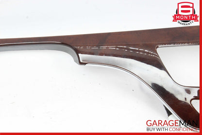 10-13 Mercedes W221 S400 S550 Dashboard Center Trim Molding 2216807871 Wood OEM